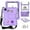 Lightpurple, variant on Case for iPad Air 11 2024/Pro11 2024 2022 2021 2020 2018/Air 4 10.9/Air 5/iPad 10th, Shockproof Handle Stand Case Light Weight EVA Cute Kids Cover Cartoon Pattern with Shoulder Strap, Lightpurple