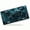 Deep blue Marble Texture, variant on Swirling Agate Pattern Funny Personalized License Plate Rust-proof Stainless Steel Metal License Plate Suitable For Men And Women 12.2" x 6.2"
