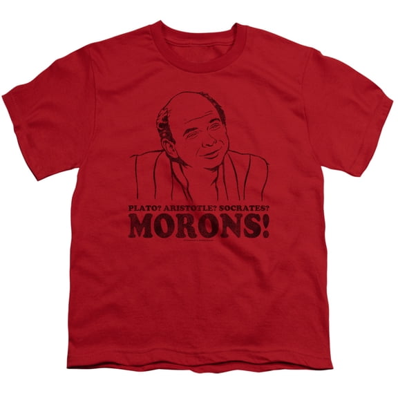 Princess Bride - Morons - Youth Short Sleeve Shirt - Large