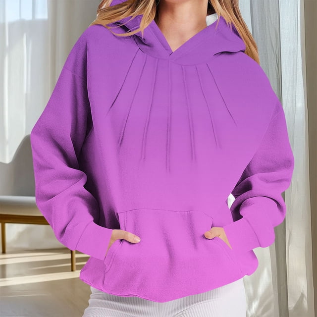 Ailaofu Hoodies for Women Tie Dye Oversized Sweatshirt Plus Size Loose Fit Cute Hoodie Fall Pullover with Pocket