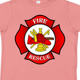 thumbnail image 4 of Inktastic Maltese Cross Firefighter Boys or Girls Toddler T-Shirt, 4 of 5