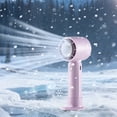 thumbnail image 7 of Handheld Fan Usb Charging Mini Portable Fan, Quiet Handheld Fan with 1500Mah Battery for Travel Office School, 7 of 7