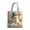 M, variant on Waterproof Sandproof Large Beach Tote Bag for Women Foldable for Weekend Vacation Polyester Zipper Tote Purse 3D Digital Printing Handbag With Personalized Floral Design Cotton Bag