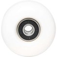 thumbnail image 3 of ZHAOCHENG Juego de ruedas y rodamientos para patineta, puntas para patineta de 54 mm (juego de 4), color blanco, 3 of 5