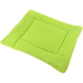 thumbnail image 1 of Verde - Almohada universal para mascotas - Cojín cuadrado de felpa suave para dormir para perros y gatos - S: 45 x 32 cm (1 unidad), 1 of 5