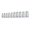 thumbnail image 3 of 1 Set False Full Coverage Shape French Style Classic Trend Manicure Stickers Strong Adhesion Magnificent Natural Paster Natural French Style, 3 of 7