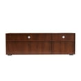 thumbnail image 3 of Cfowner 63" TV Stand for Living Room, TV Cabinet with Shelf, Rosewood, 3 of 7