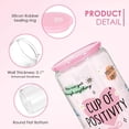 thumbnail image 4 of Vaso SANDJEST de cristal de 470 ml con tapa y pajita, 4 of 8