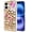 Gold Exquisite Garden, variant on XPM for Apple iPhone 17 (6.3") Bling Crystal 3D Full Diamonds Luxury Sparkle Rhinestone Hybrid Protective Phone Case Cover (Gold Swan Crown Pearl)