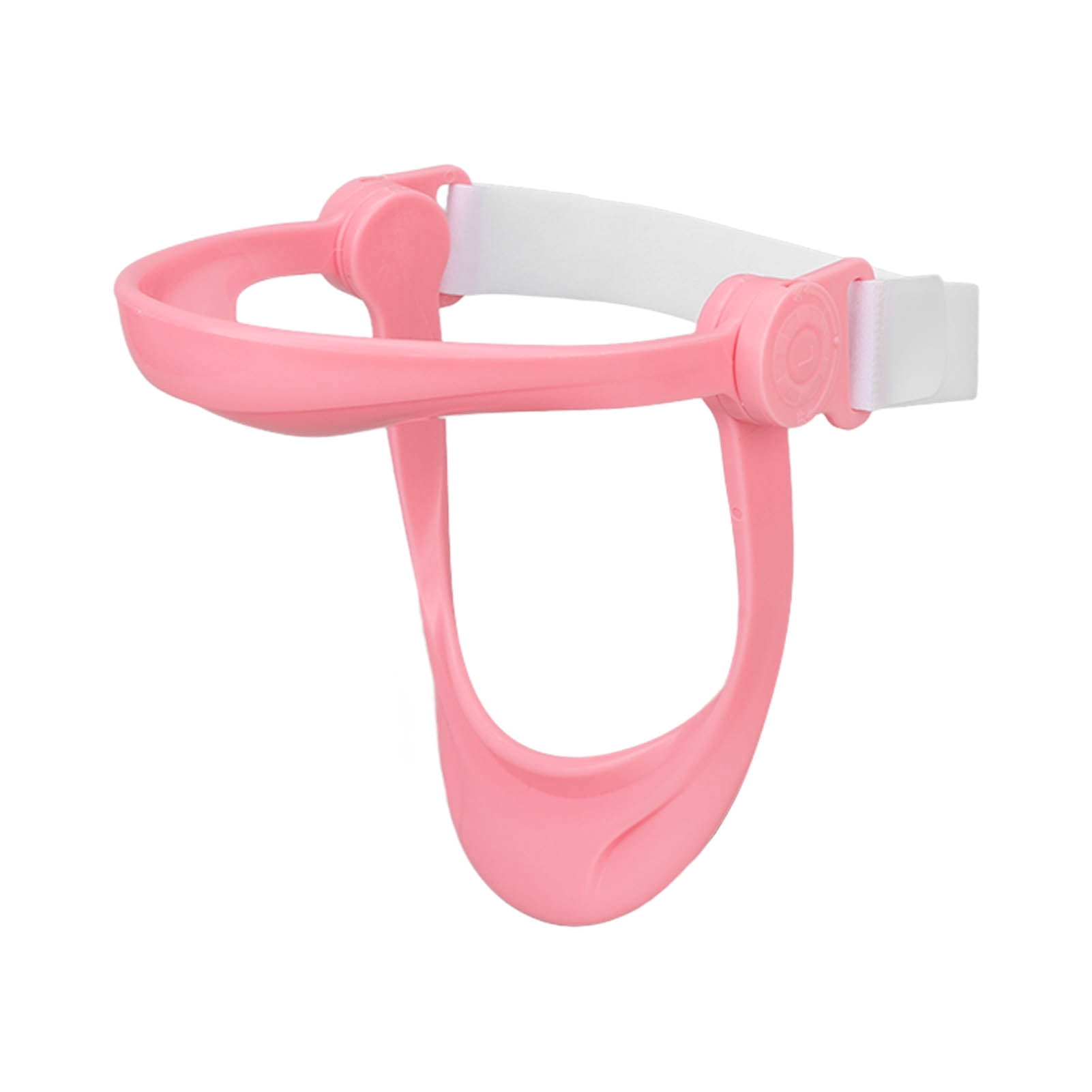 Cervical Traction Braces, Posture Correct Discomfort Relief Neck Braces Device Support  For Home White,Pink