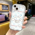 thumbnail image 2 of Creamy Texture Phone Case For Apple iPhone 13 15 Plus 14 Pro Max 12 Mini 11 7 8 SE XR X XS 6 6S Cover Cartoon Cute Cinnamoroll FGS, 2 of 7