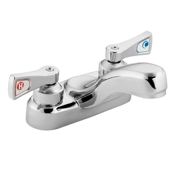 Moen 8210F12 Commercial Two-Handle Lavatory Faucet Chrome