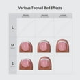 thumbnail image 2 of Set Press On Toenails BtartBox Chrome Pink Short 32 con pegamento, 2 of 9
