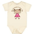 thumbnail image 3 of Inktastic My Granny Loves Me Girls Baby Bodysuit, 3 of 5