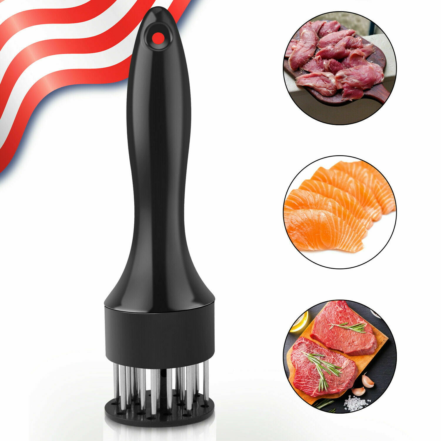 Meat & Poultry Tools Meat Tenderizer Jaccard Style Beef Pin Steak Chicken  Tool 48pins Stainless Steel Blade Meat Tenderizer - Price history & Review, AliExpress Seller - zxcvbn Store