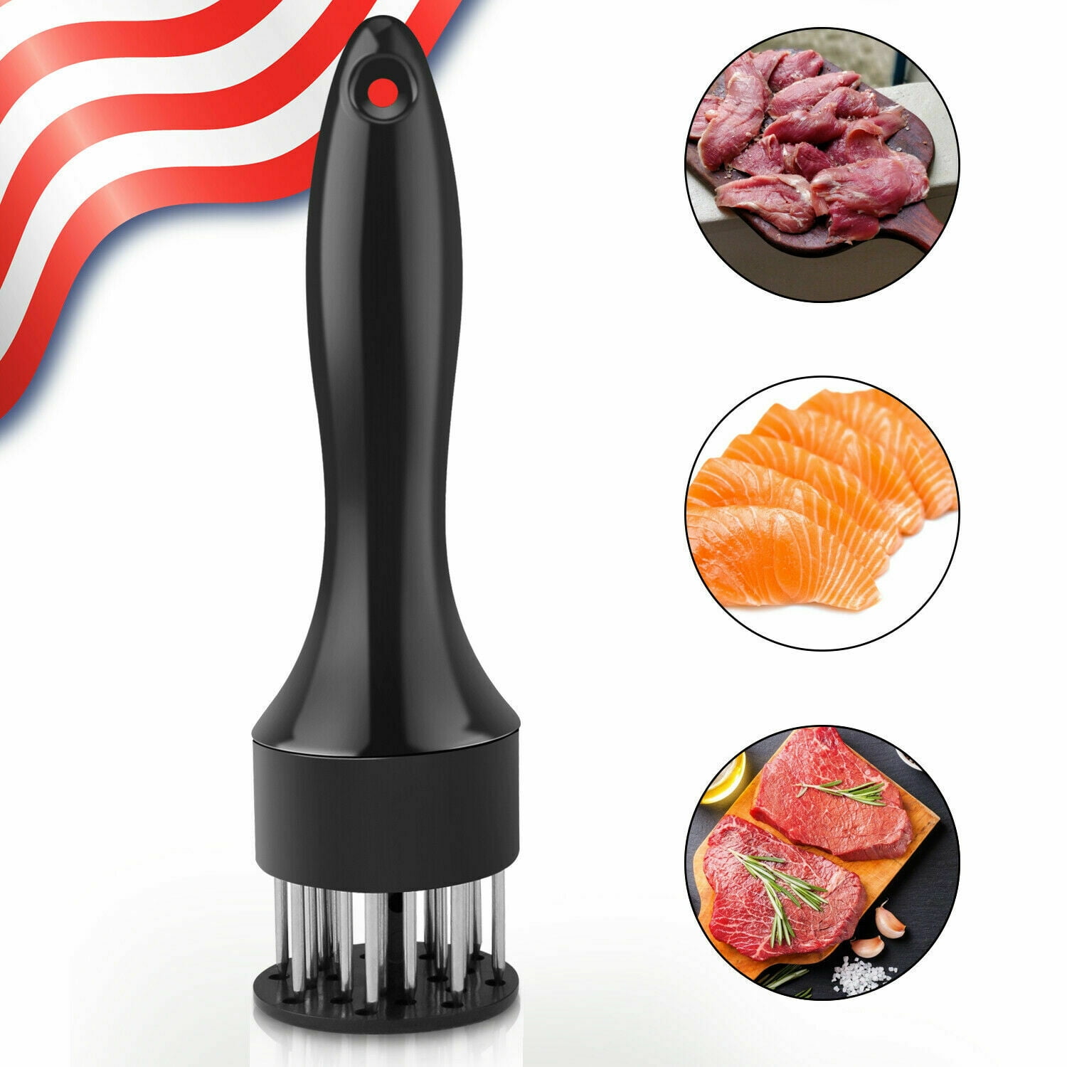 1 Piece Meat Tenderizer Machine Meat Flatten Tool Cast Iron Tinning For  Beef Pork Chicken Steak - AliExpress