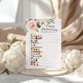 thumbnail image 4 of GIRL Baby Shower Game — 25 Pack —PINK FLORAL Emoticons  Pictionary Children's Baby Shower Games, Unique emoticon Games, Couples Shower, Coed, Pregnancy, Garden Shower, Baby Girl Shower Games G150-EMJ, 4 of 6