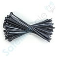thumbnail image 3 of USTC Cable Wire Zip Ties 50lb Strength USTC MCOU10003 Polyamide Nylon Black 7", 178mm, 3 of 5