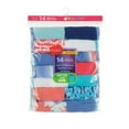 thumbnail image 3 of Hanes Girls' Tagless Super Soft Cotton Bikinis, 14 pack, Sizes 6-16, 3 of 5