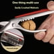 thumbnail image 4 of Pinza antiescaldaduras Naiovety para cocina y cuenco juego de pinzas de silicona Clip de Acero, 4 of 6