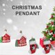 thumbnail image 5 of 1 par de adornos navideños festivos decorativos encantadores colgantes de bastón de árbol de Navidad para fiesta, J, 5 of 5