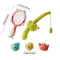 thumbnail image 3 of Rod Net Bath Toy Set Shining In Water Exercising Hand Eye Coordination Water Toys Summer Swimming Pool Bathroom Toys, 3 of 7