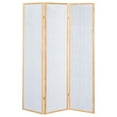 thumbnail image 4 of Privacy Screen Porch & Den Natural 3-Panel Room Divider Folding Shoji Screen,Partition Screen, 4 of 6