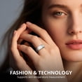 thumbnail image 5 of Wrongduck R10 Fitness Tracking Ring for Women Waterproof Activity Ring with Sleep Tracking Step Counter for Android iOS, 5 of 8