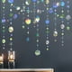 thumbnail image 1 of Nvzi Paquete de 5 adornos navideños holográficos con láser, adornos colgantes de guirnalda de corazón de copo de nieve con estrellas de arcoíris, decoraciones de fiesta en 3D, estrella redonda, 1 of 3