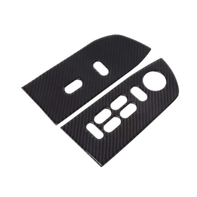 Cubierta de Adhesivo para el Interruptor de Elevación de la Ventana Delantera para Ford F-150 2004-2008 para Lincoln Mark LT 2005-2008 2 Pcs