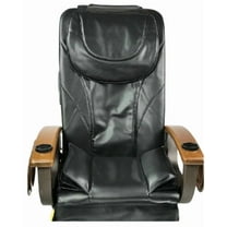 Air Massage Back Support Seat Cushion Massager for Pedicure Chair, Black