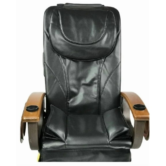 Air Massage Back Support Seat Cushion Massager for Pedicure Chair, Black