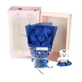 thumbnail image 4 of hengsof Soap Flower Box, 7 Rose Flower Soap Flower Plush Bear Rose Flower Petals Valentine's Day Romantic Gift with Box, 4 of 5