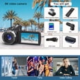 thumbnail image 2 of Camcorder Video Camera, 8K 64MP IR Night Vision, 18X Digital Zoom WiFi Camera, 3.0" Touch Screen, Microphone, 32G SD Card, Remote Control, 2 Batteries, 2 of 12