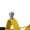 Yellow / Steel, variant on FunMay Trailer Dolly with Pneumatic Tires, Gray/Steel, 600 lb Capacity