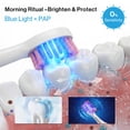 thumbnail image 3 of DermRays Lumenic Toothbrush, The Red Light & 3D-Oscillo System Electric Toothbrush, Pap & Enamel Repair Whitening Toothpaste, 3 of 7