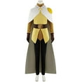 thumbnail image 2 of The Owl House Hunter Outfits Golden Guard Sets with Cloak Outfit Suit for Adult Men, 2 of 6