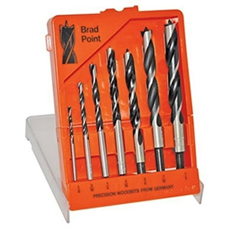 

Alfa Tools BPW61137S Brad Point Set In Plastic Case 7 Piece