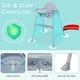 thumbnail image 5 of Trona BABY JOY 4 en 1 convertible con patas ajustables gris, 5 of 9