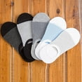 thumbnail image 2 of Cheers US 5Pairs Genuine Mens No Show Socks, Loafer Sneakers Low Cut Cotton Socks, 2 of 7