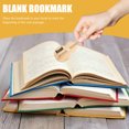 thumbnail image 2 of Shisuyan 6Pcs DIY Blank Bookmarks Cello Shaped Bookmarks Graffiti Bamboo Bookmarks, 2 of 9