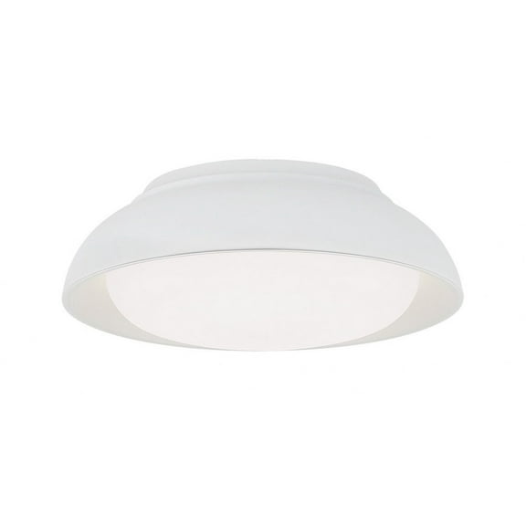 718-655-L-Minka Lavery-20W 1 LED Flush Mount-4.63 Inches Tall and 12 Inches Wide-Sand White Finish