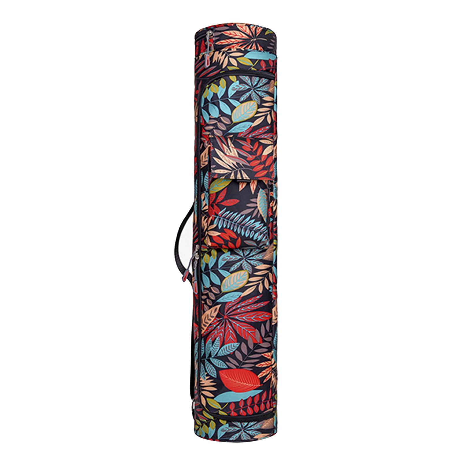 Getdoublerich – Sac De Transport Pour Tapis De Yoga, En Tissu Oxford 600D, Imperméable, Fermeture éclair, Sangle Réglable – Léger (250 G) Et Pratique Pour Le Sport