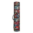 thumbnail image 2 of Estuche de transporte para esterilla de yoga con bolsillos de almacenamiento y correa de hombro ajustable para gimnasio Estilo rojo A, 2 of 9