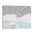 thumbnail image 1 of Cuadro decorativo - Louvre Desierto, DRAM 60x45 Canvas Lab Arquitectura, Ilustraciones, Minimalista, Paris,, 1 of 2
