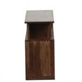 thumbnail image 5 of Porter Designs Portola Solid Wood TV Stand for TVs up to 33.5" in Brown, 5 of 6