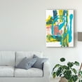 thumbnail image 3 of Trademark Fine Art 'Happy Thoughts II' Canvas Art by Joyce Combs, 3 of 4