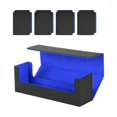 thumbnail image 1 of koolsoo Trading Card Deck Box Protective Card Sleeve Durable for 400+ Cards Carrying Blue, 1 of 9
