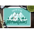 thumbnail image 3 of Take me to the Mountains, Ski Lift (9x12 Wall Art Print, Home Decor), 3 of 3