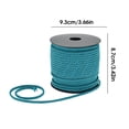 thumbnail image 4 of Soidarity Keep Diving 50M Paracord Cuerda Arrastrar Parques Patio trasero Escalada Carpa Paracaidismo Paracaídas Cordón Paraguas Paquete de correa Escalada Azul negro Soidarity OD002512-02B, 4 of 6